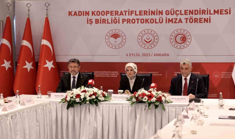 Kadın Kooperatiflerinin Güçlendirilmesi İşbirliği Protokolü” yenilenerek 5 yıl daha uzatıldı