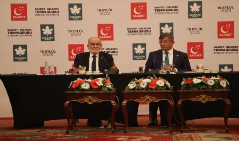 Karamollaoğlu ve Davutoğlu’ndan yerel seçimlerde ’iş birliği’ açıklaması