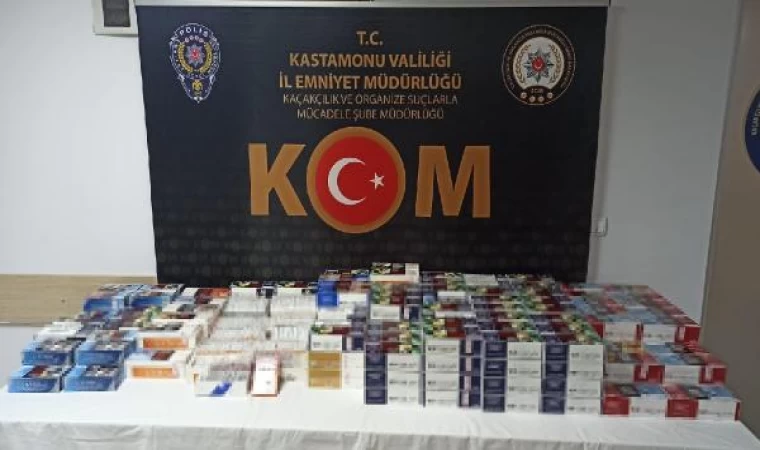 Kastamonu’da tütün kaçakçılığı operasyonu: 2 gözaltı