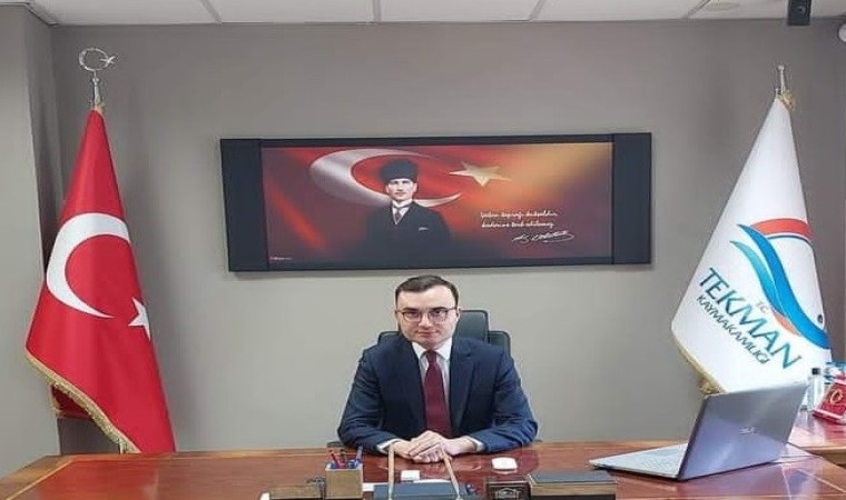 Kaymakam Taşkın; “Hep birlikte Tekmana hizmet edeceğiz”