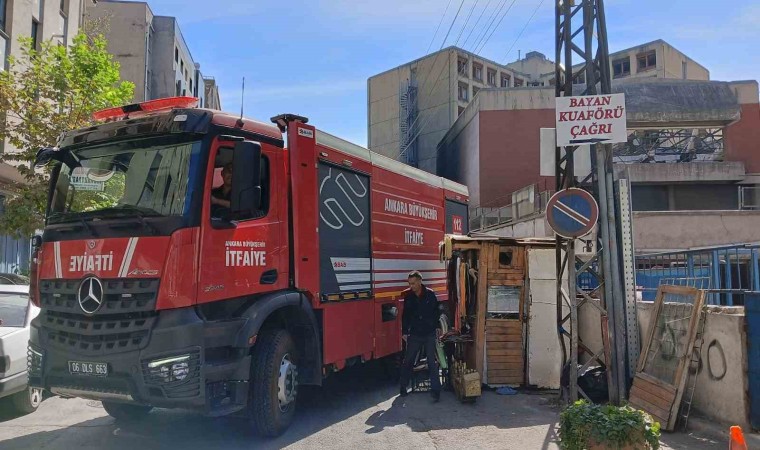 Kaynak makinesinden çıkan kıvılcımlar binayı küle çevirdi