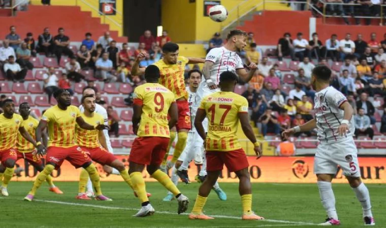 Kayserispor - Gaziantep FK (EK FOTOĞRAFLAR)