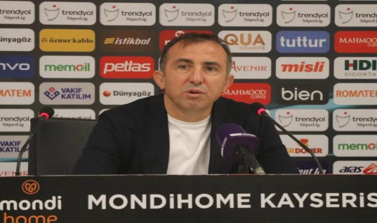 Kayserispor - Gaziantep FK maçının ardından