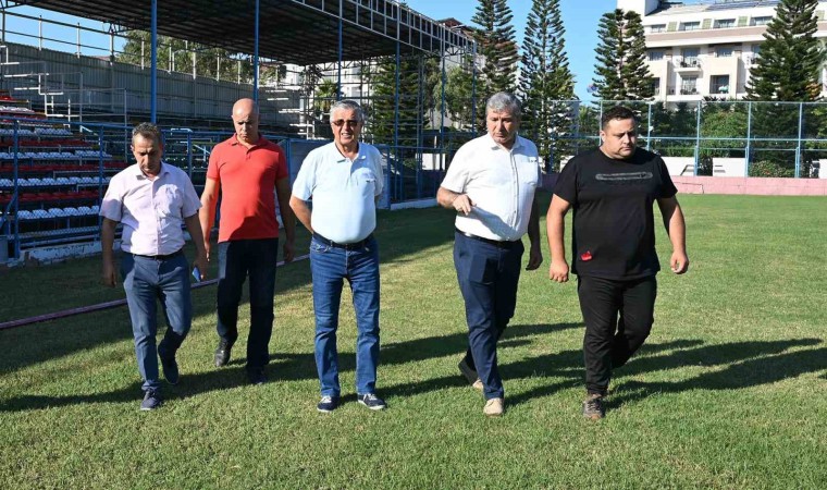 Kazım Gül Spor Tesislerinde yenileme çalışmaları başlatıldı