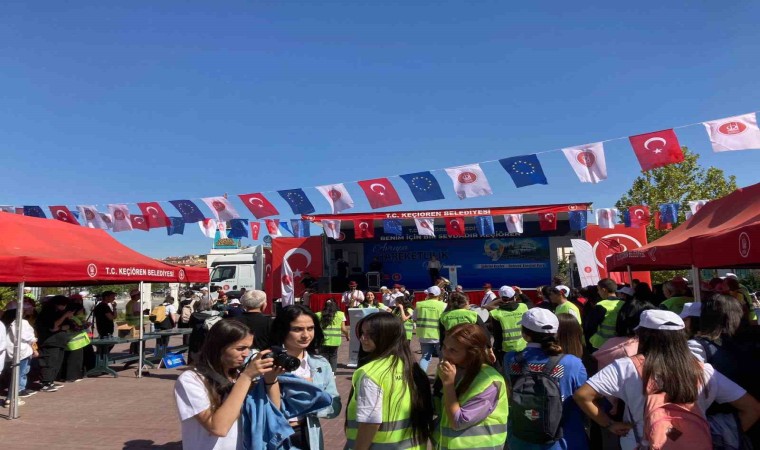 Keçiörende ‘Avrupa Hareketlilik Haftası kutlandı