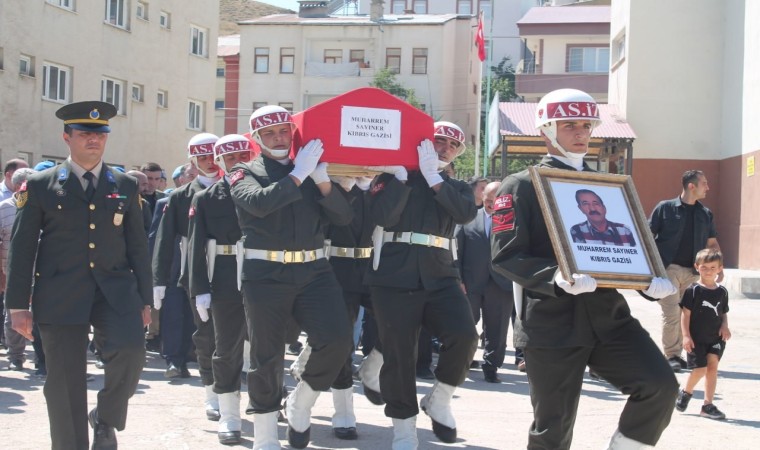 Kıbrıs Gazisi Sayıner son yolculuğuna uğurlandı