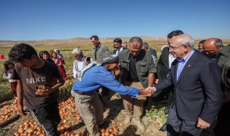 Kılıçdaroğlu, mevsimlik tarım işçileriyle görüştü