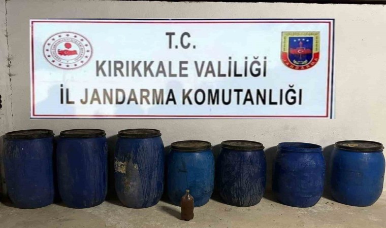 Kırıkkalede 650 litre kaçak şarap ele geçirildi