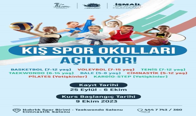 Kış Spor Okuluna kayıtlar başladı