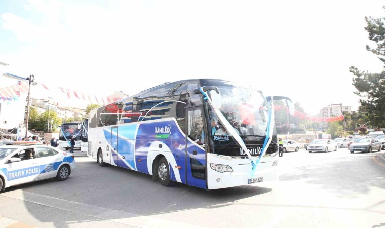 Kâmil Koçun Erzurum acentesi filosunu 13 adet otobüs ile güçlendirdi