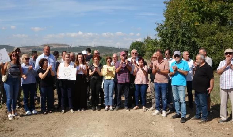 Kocaeli’de yapılacak haddehane ve çelikhane tesisine protesto