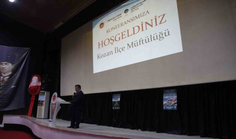 Kozanda “Peygamberimiz, İman ve İstikamet konferansı