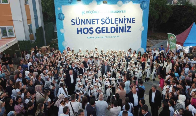 Küçükçekmece Belediyesinden 505 çocuk için toplu sünnet şöleni