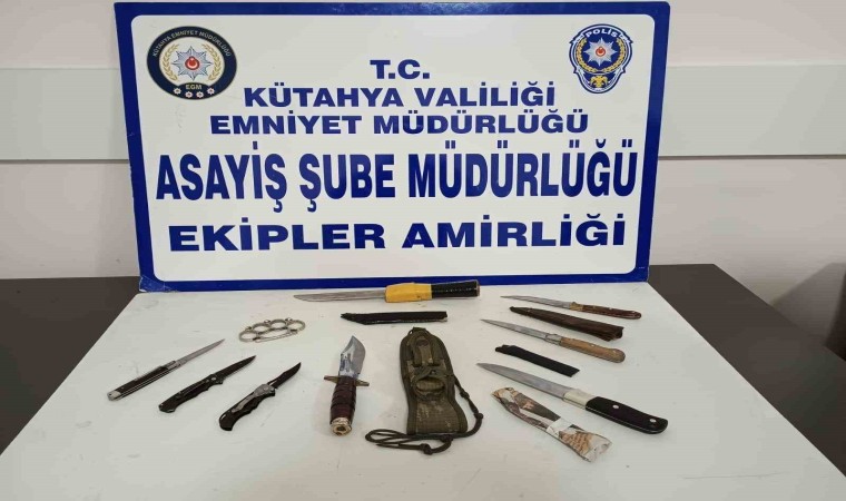 Kütahyada 190 şahıs, 25 aracın sorgusu, GBT kontrolü ve denetimi yapıldı