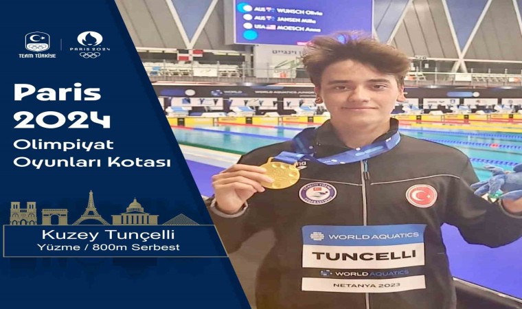 Kuzey Tunçelliden gençler dünya şampiyonluğu ve ikinci olimpiyat kotası