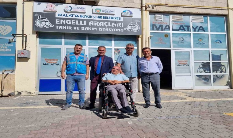 Malatyada ödüllü engelli araç tamir atölyesi hizmetlerini sürdürüyor