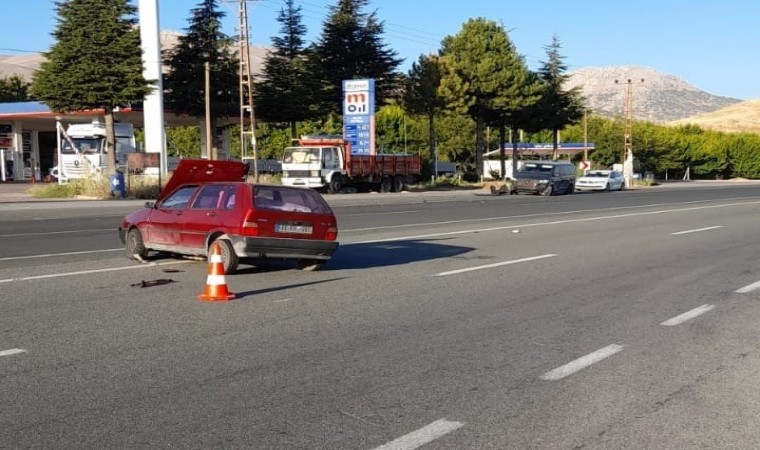 Malatyada trafik kazası: 1 yaralı