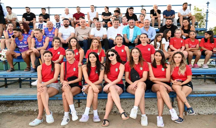 Manavgatta plaj voleybolu heyecanı başladı