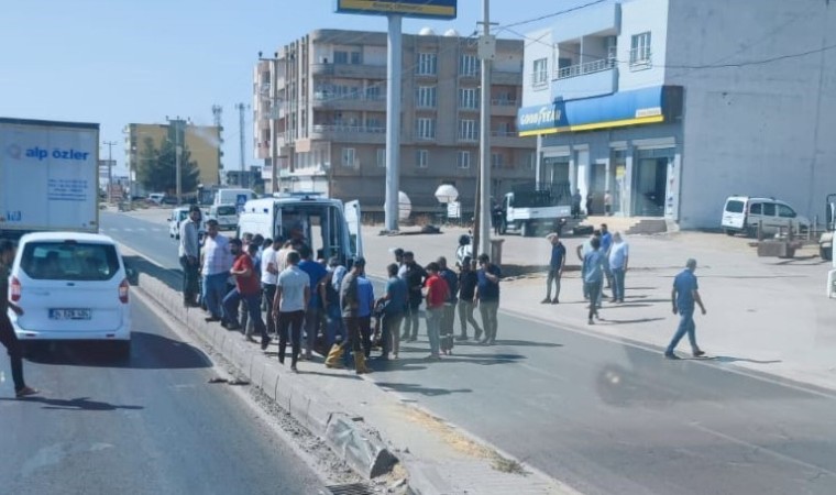 Mardinde otomobilin yayaya çarptığı kazanın görüntüleri ortaya çıktı