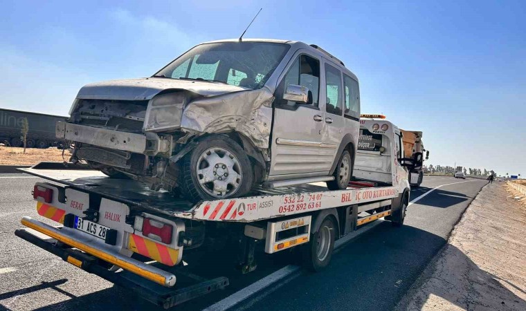 Mardinde zincirleme trafik kazası: 6 yaralı