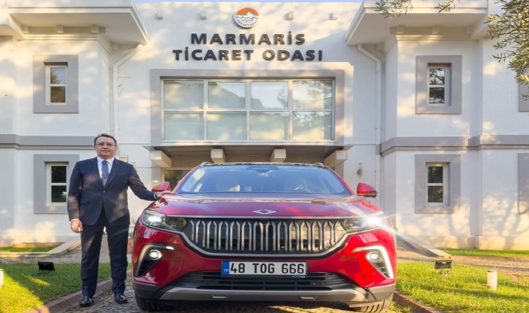 Marmaris Ticaret Odası hizmet aracı TOGG geldi