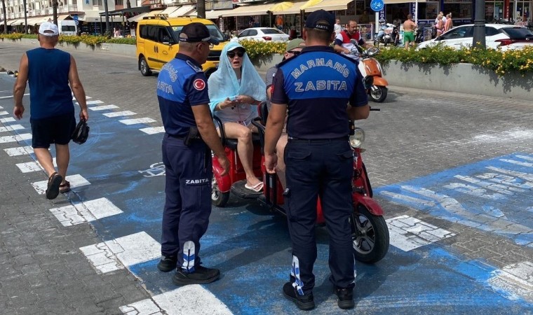 Marmariste kurallara uymayanlara denetimden kaçamadı