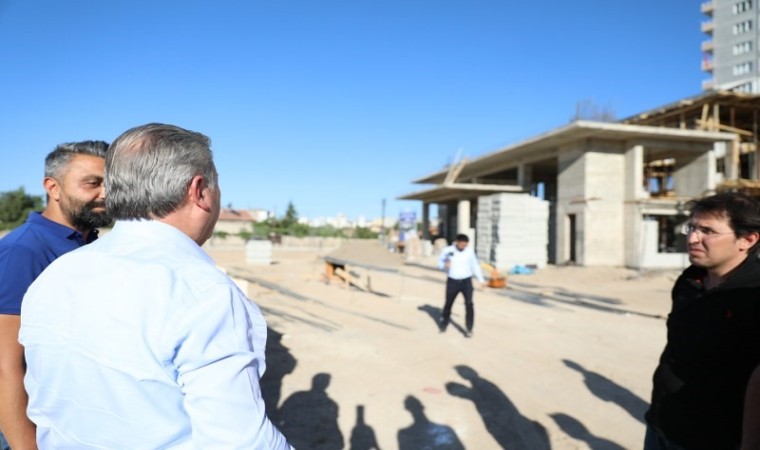 Melikgazi Belediyesi, Adem Tanç Camiinin yapımına devam ediyor