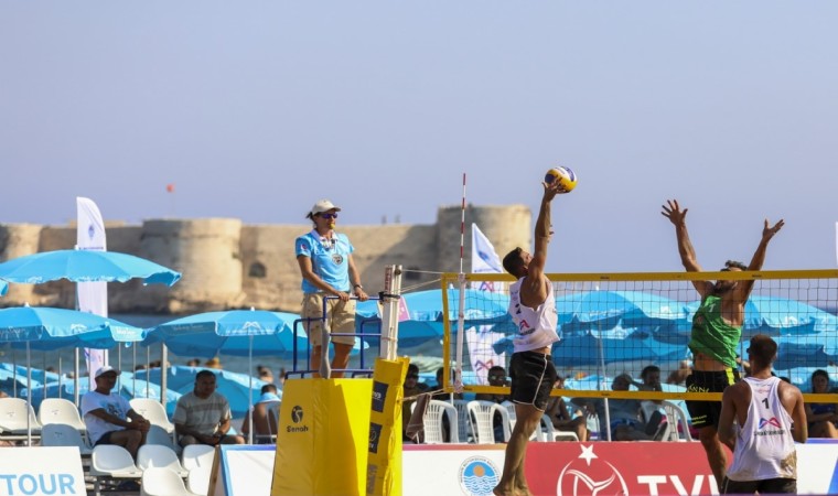 Mersinde ProBeach Tour Plaj Voleybolu heyecanı