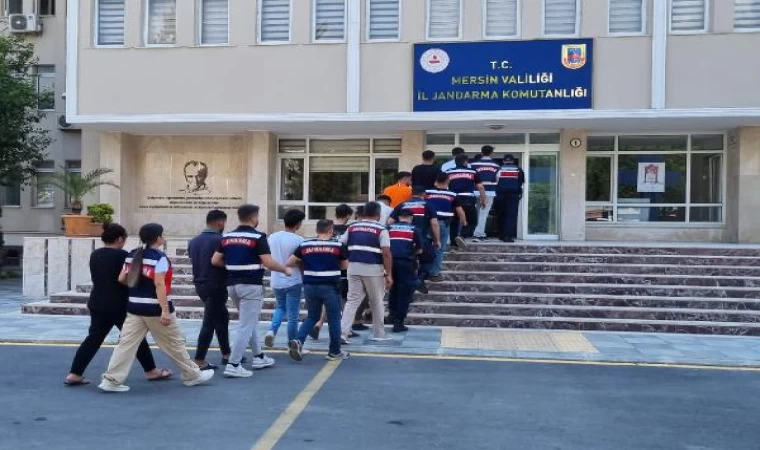 Mersin’de siber dolandırıcılara operasyon; 10 gözaltı