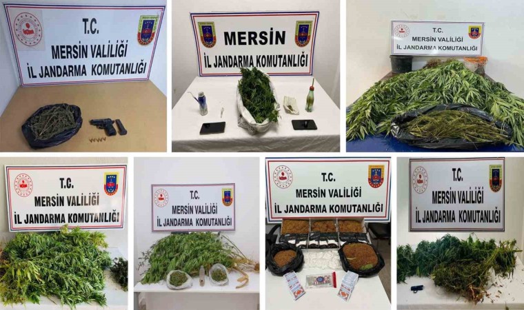 Mersinde uyuşturucu operasyonu: 18 gözaltı