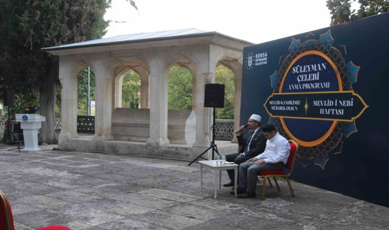 Mevlidin yazarı Mevlid Kandilinde kabri başında anıldı