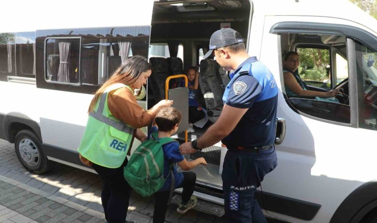 Muğla Büyükşehir Belediyesinden öğrenci servislerine sıkı denetim