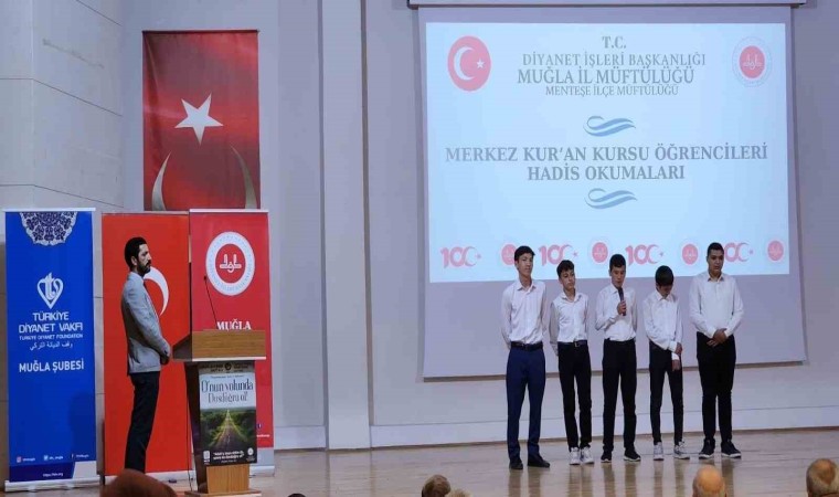 Muğlada Peygamberimiz, İman ve İstikamet konulu program düzenlendi