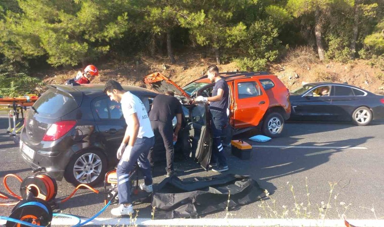 Muğlada trafik kazası: 2 ölü, 2 yaralı