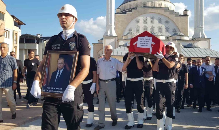 Mülkiye Müfettişi Yavuz, memleketinde toprağa verildi