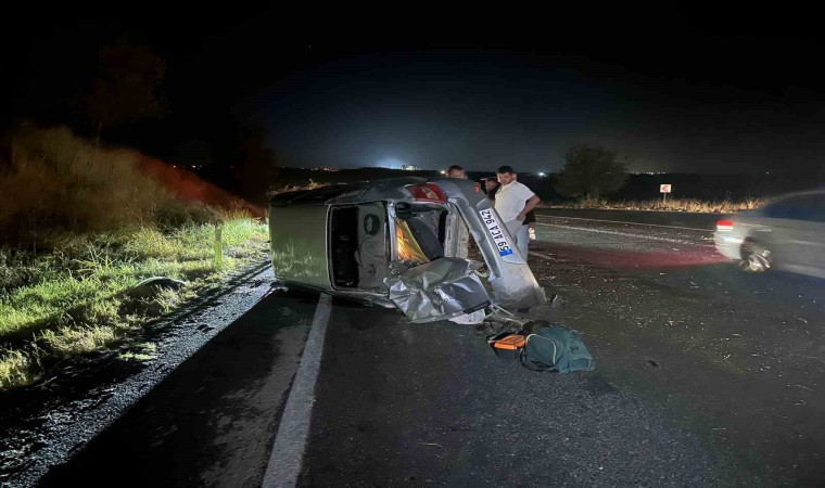 Muratlı-Tekirdağ yolunda kaza: 1 yaralı