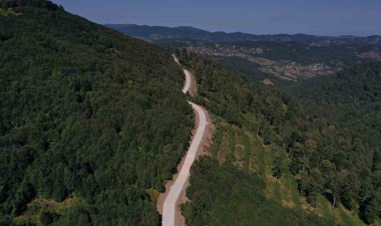 Orduda yaylalar ‘yeşil yol ile birleşiyor