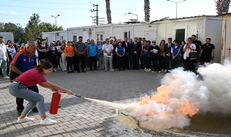 Osmaniyede gençlere afet eğitimi verildi