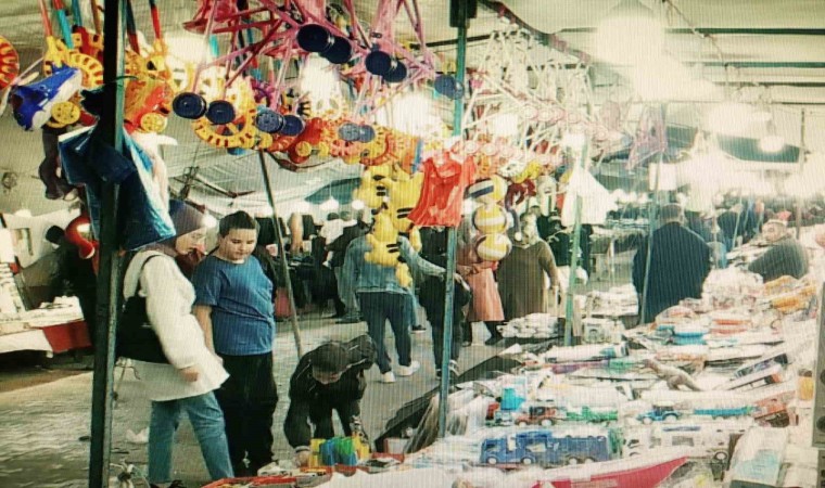 Pazaryerinde düzenlenen panayıra yoğun ilgi