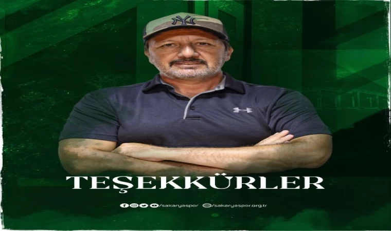 Sakaryaspor’da teknik direktör Taner Taşkın ile yollar ayrıldı