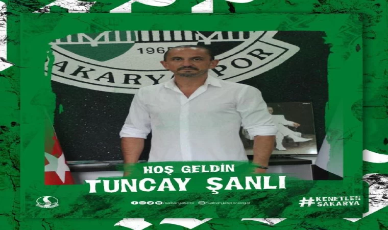 Sakaryaspor’da Tuncay Şanlı dönemi başladı