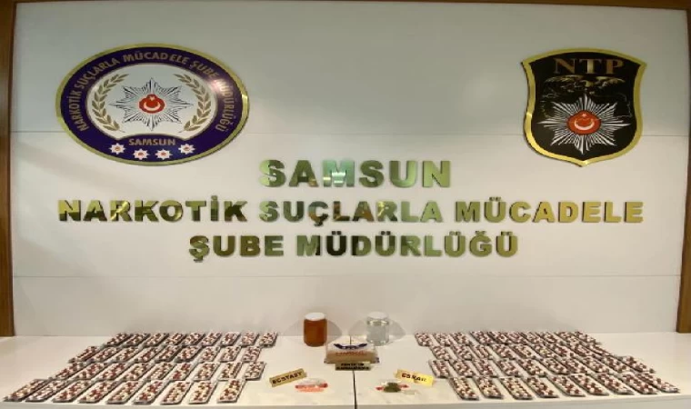 Samsun’da narkotik operasyonu: 4 hükümlü yakalandı, 16 kişiye işlem yapıldı