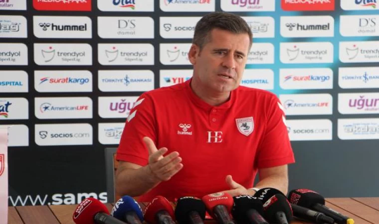 Samsunspor Teknik Direktörü Eroğlu: Lig bizim için yeni başlıyor