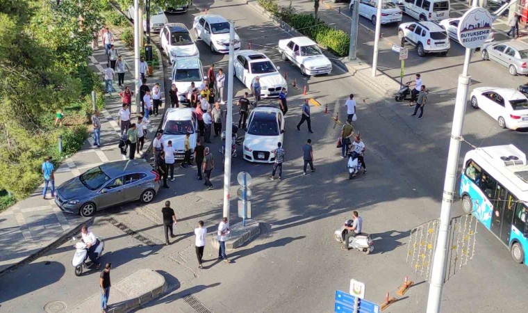 Şanlıurfada kadınların kavgası kamerada