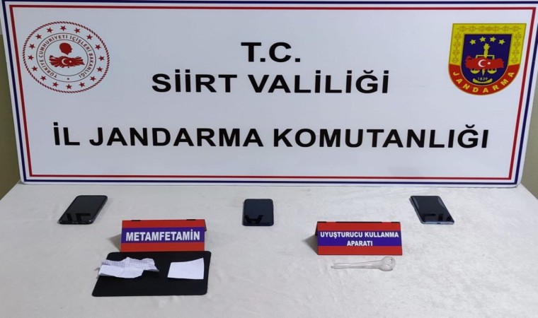 Siirtte uyuşturucu operasyonunda 1 kişi tutuklandı