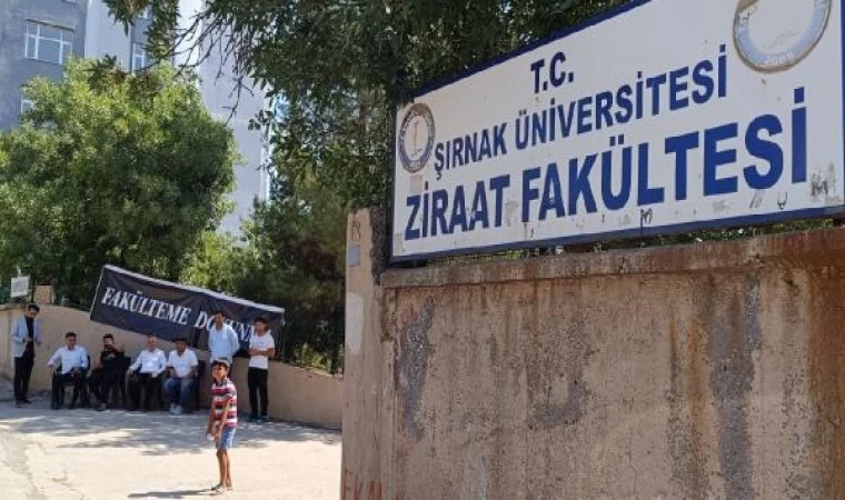 Şırnak’ta ’Fakülteme dokunma’ eylemi