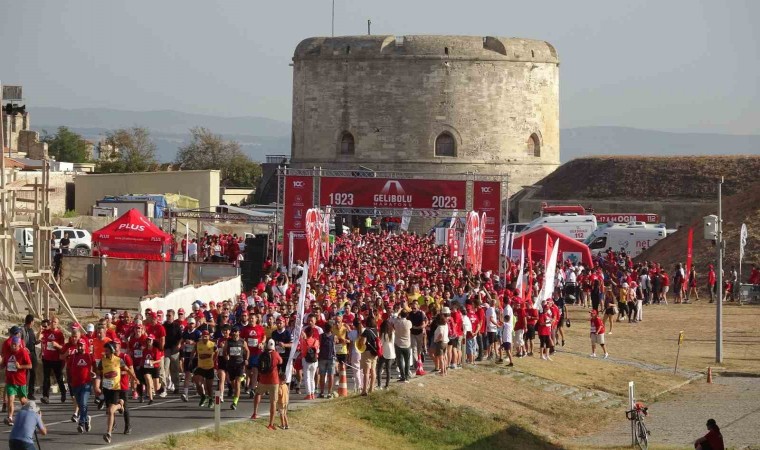 Tarihi Alanda Uluslararası Gelibolu Maratonu düzenlendi