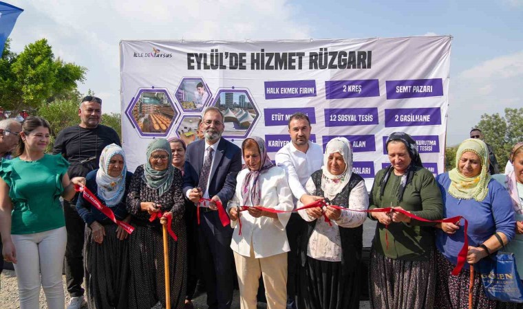 Tarsusun köylerinde sosyal tesis ağı genişliyor