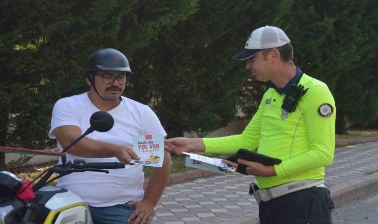 Tavşanlıda güvenli sürüş için bilgilendirmeler yapıldı