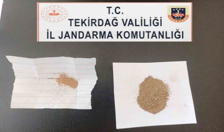 Tekirdağda uyuşturucu operasyonu: 6 gözaltı